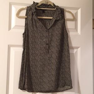 JCrew sleeveless blouse